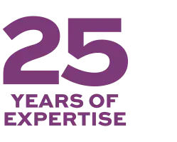 Over 25 Years Expertise Icon